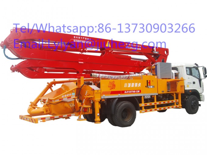 Small and Middle Concrete Pump Truck with Reliable Quality and Excellent Performance Image1