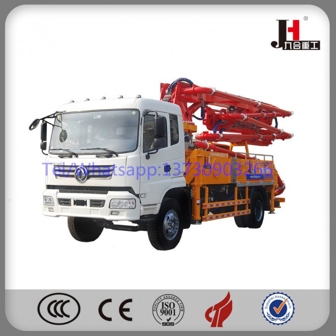 Competitive Product, Hot Sail, Jiuhe Small and Medium Concret Pump Truck Image1