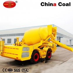 China Coal 1cbm Self Propelled Concrete Mixing Truck