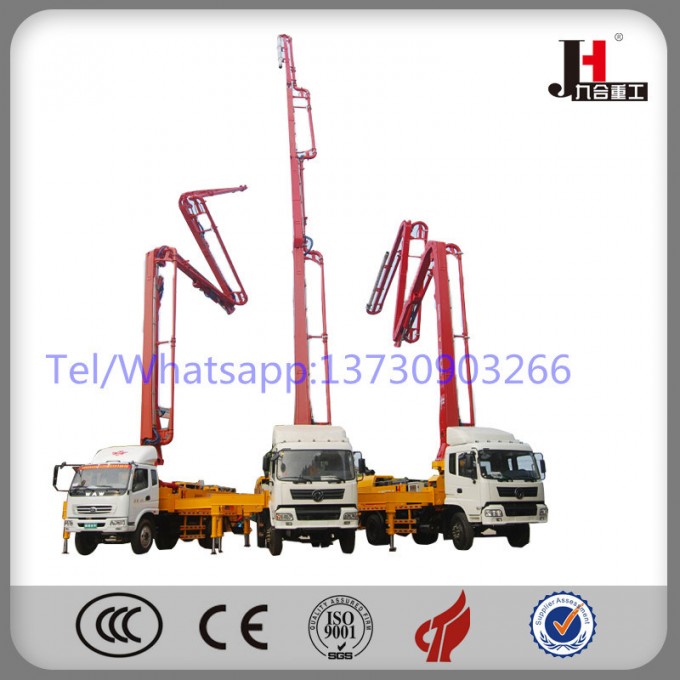 High Quality Jiuhe Small and Medium Concrete Pump Truck with Ce and ISO Image1