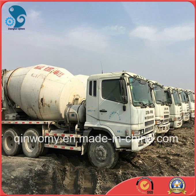 One-Year-Warranty/Engine 6*4-LHD-Drive Euro3 6~8cbm Japan-Exported Used Mitsubishi Concrete Mixer Tr Image1