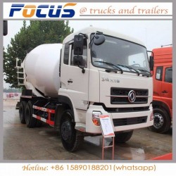 Special Vehicle 6X4 9 Cbm Concrete Mixing Tank Truck