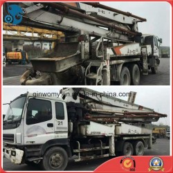 37m Original-White 2007 Used 8*4-LHD-Drive Sany Pump Isuzu Chassis Truck