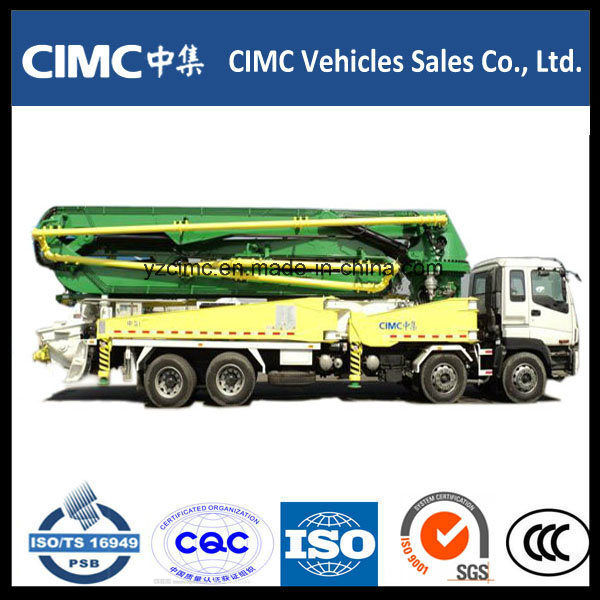 Cimc 24m to 52m Concrete Pump Truck with Lowest Price Image1