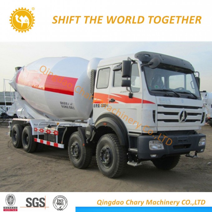 Sinotruk HOWO 8X4 6m3 Concrete Mixer Truck Image1