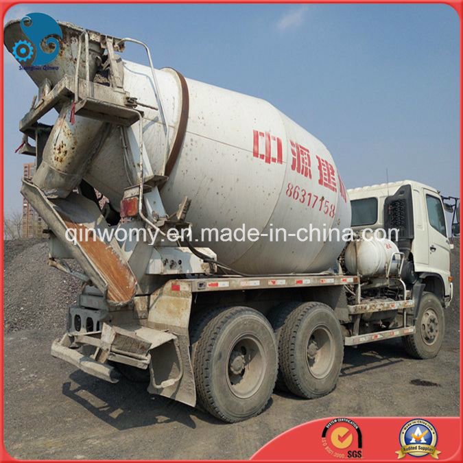 Japan-P11c-Original-Engine Hino-500 Used Concrete Mixer Truck Image1