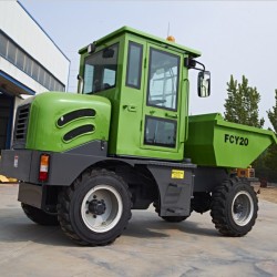 2.0ton Dumper Articulated Hydraulic Crawler Mini Tipper Truck