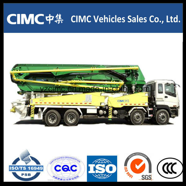 Cimc 45m Concrete Pump Truck with Isuzu Chassis Image1