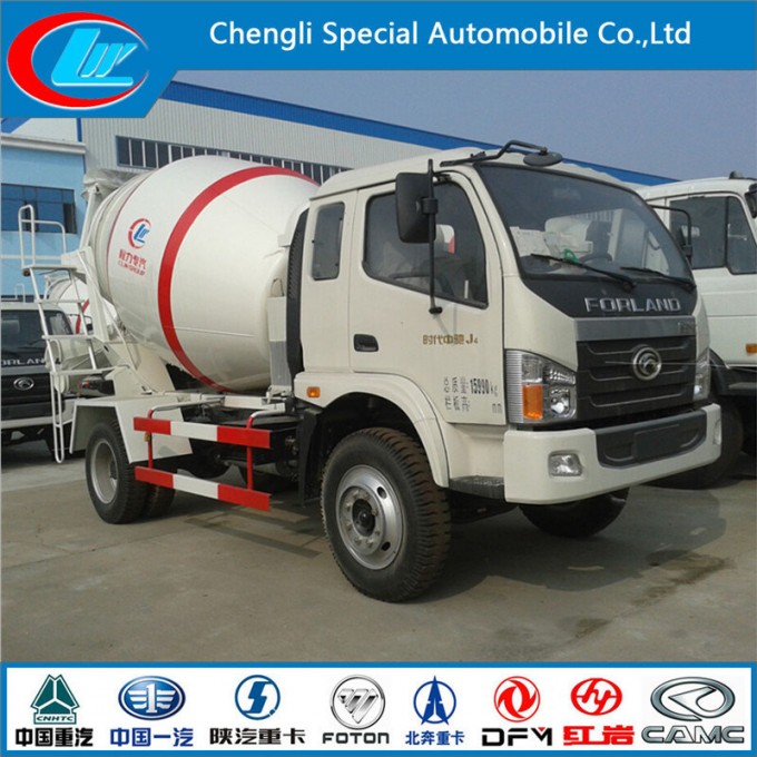 6cbm 8cbm 10cbm Cement Mixer Truck, 4X2 Foton Concrete Mixer Truck Image1