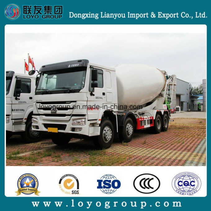 HOWO 8X4 Concrete Mixer Truck Concrete Mixer Transport Truck Image1