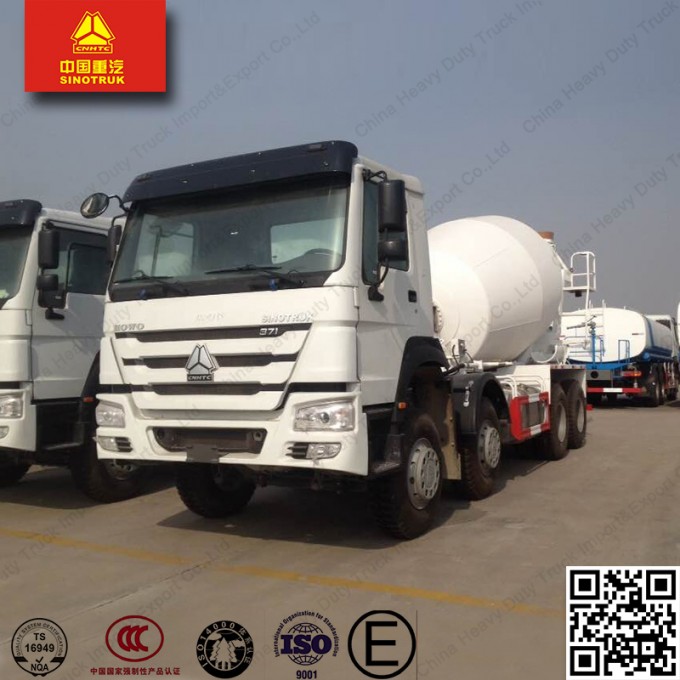 12cbm HOWO Sinotruk 8X4 Concrete Mixer Truck/Cement Mixer Truck Image1