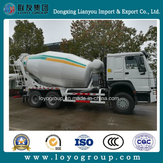 Sinotruk HOWO& 12 M3 Concrete Mixer Truck for Sale Image1