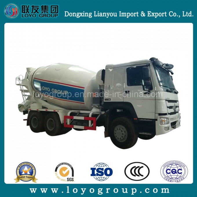 Sinotruk HOWO 6-10m3 Concrete Mixer Tank Truck 6X4 336/371HP Image1