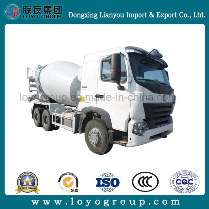 Sinotruk HOWO-A7 10m3 12m3 Concrete Mixer Truck Image1