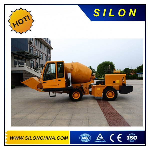 1.2m3 Self Loading Concrete Mixer Truck with Cummins Engine (HK1.2) Image1