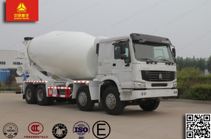 Sinotruk HOWO 8X4 12m3 Concrete Agitator Truck Cement Mixer Truck Image1