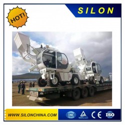 Silon 4WD Self Loading Concrete Mixer Truck with 270L Front Loading Shovel (SL1.7R)