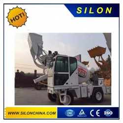 Concrete 1.7m3 Mini Self Loading Concrete Mixer Truck with Front Loading Shovel (SL1.7R)