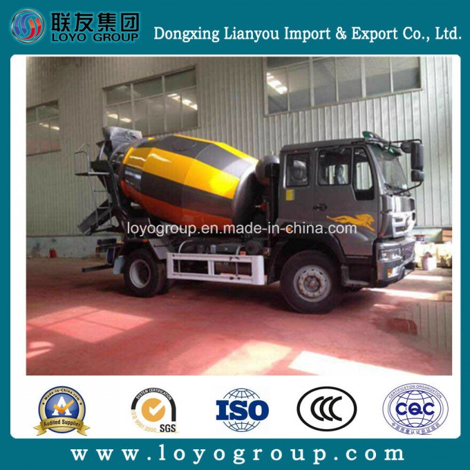 Sinotruck 4X2 New Huanghe Concrete Mixer Trucks Image1