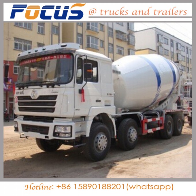Fast Delivery 16m3 Construction Machine Cement Mixer Tanker Truck LHD or Rhd Image1