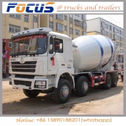 Fast Delivery 16m3 Construction Machine Cement Mixer Tanker Truck LHD or Rhd