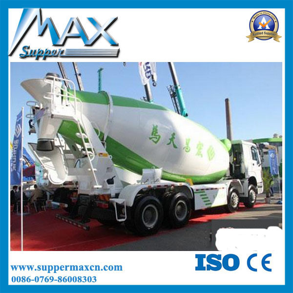 Sinotruk HOWO 371HP 8*4 6m3, 8m3, 9m3, 10m3, 12m3, 14m3, 16m3 Concrete Mixer Truck Image1