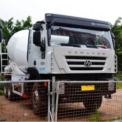 Iveco Hongyan Construction Equipment 12cbm Concrete Mixer Truck
