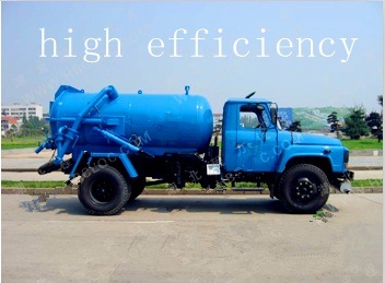 Dongfeng 140 Suction Sewage Truck Image1