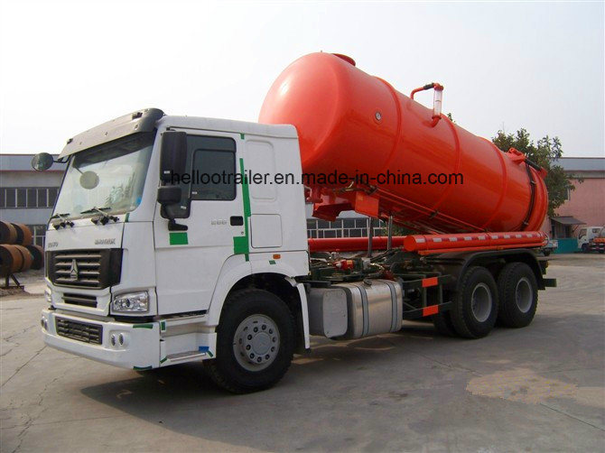 5-8 Cbm Vacuum Suction Truck, Suction Sewage Truck, Fecal Suction Truck Image1