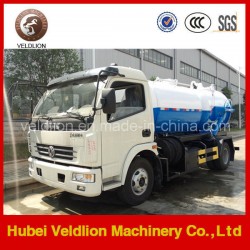 Dongfeng 4X2 6000liter/6cbm/6m3/6ton/6000L Vacuum Sewage Suction Truck