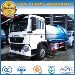 Sinotruk HOWO New Design 12m3 Sewage Suction Tank Truck