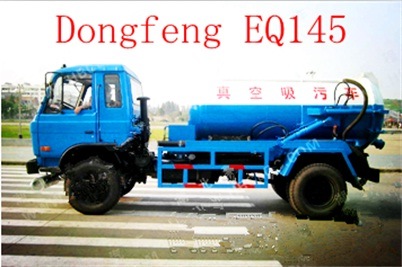 Dongfeng EQ145 Suction Sewage Truck Image1