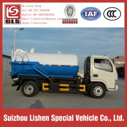 5000L Sewage Tank Truck Dongfeng 4*2 Sewage Suction Truck