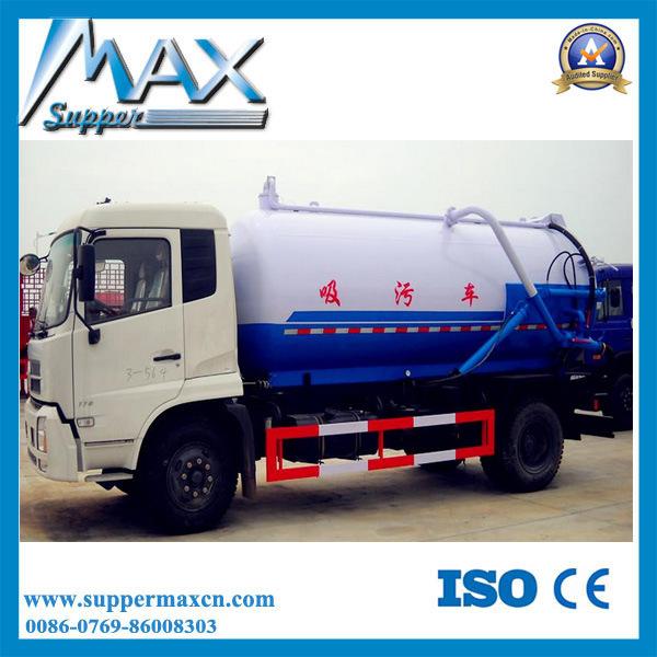 Model Customized Sinotruk 16cubic Meters Vacuum Sewage Suction Tanker Truck Image1