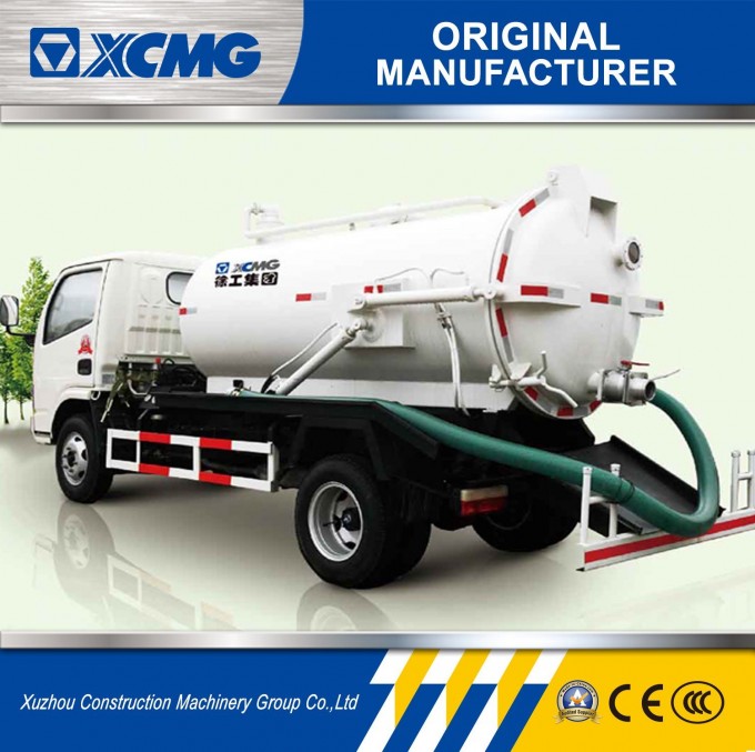 XCMG Official Manufacturer Xzj5160gxw/Xzj5120gxw/Xzj5060gxw Sewage Suction Truck for Sale Image1