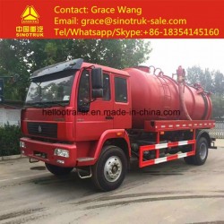 2017 Sinotruk New Condition Sewage Suction Truck with Top Quality 4X2 10 Cubic Meters Fecal