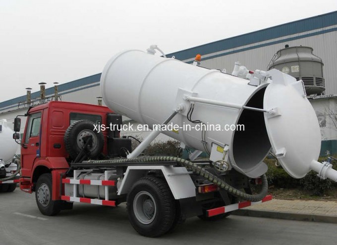 HOWO 4*4 Sewage Suction Truck (JYJ5120GXW) Image1