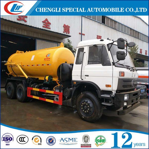 Dongfeng 10cbm Sewage Suction Truck for Sale Image1