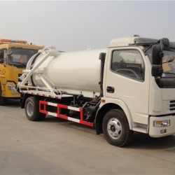 Brand New 6000 Liters Vacuum Sewage Suction Truck