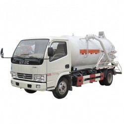 Dongfeng Vacuum Truck 4cbm Sewage Suction Truck