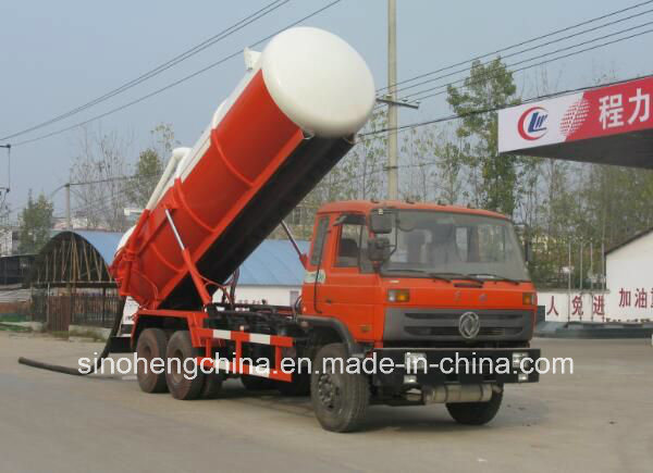 Dongfeng 6X4 Sewage Vacuum Suction Truck 16m3 Sewage Suction Truck Image1