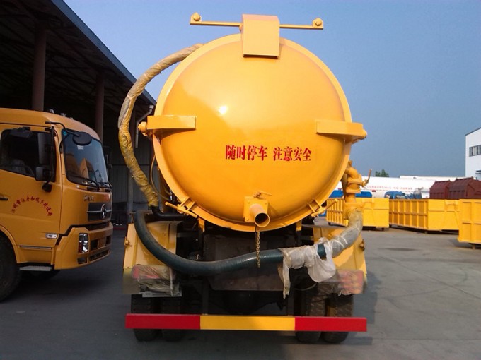 Various Specialized Vehicle 10m3 Sewage Fecal Suction Truck Image1