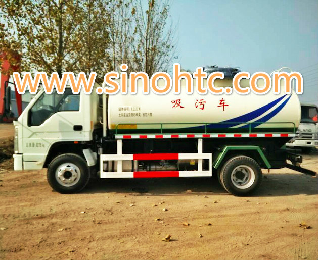 FAW 3-5 CBM Sewage Suction Truck Image1