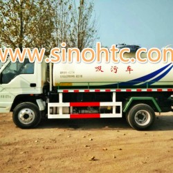 FAW 3-5 CBM Sewage Suction Truck