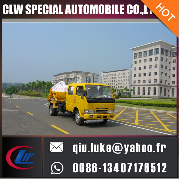 Vacuum Suction Sewage Truck Image1
