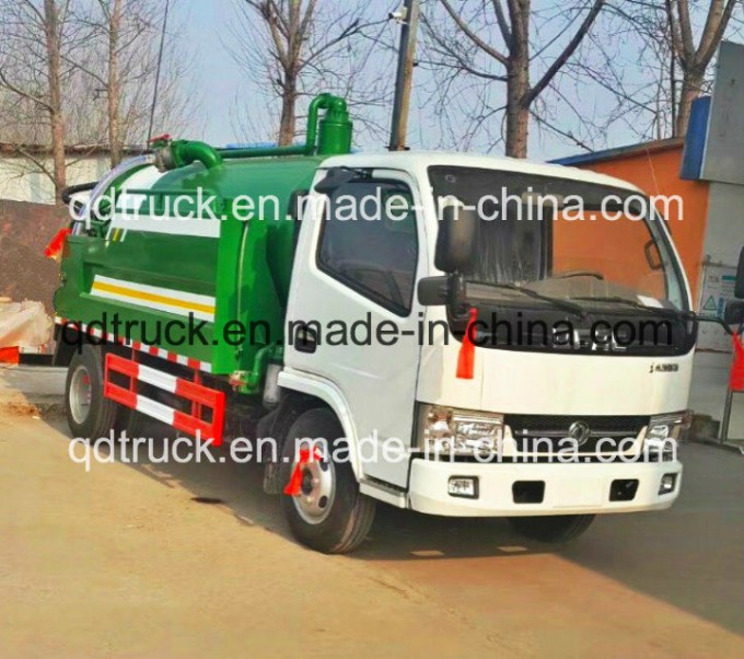 Multi-Function Sewage Suction Truck and High Pressure Cleaning Truck Image1