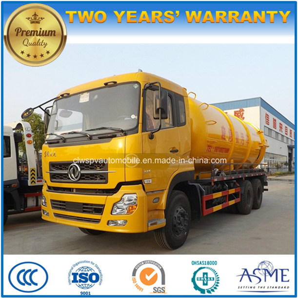6X4 Vacuum Sewer 16000L Vacuum Sewage Suction Truck Image1