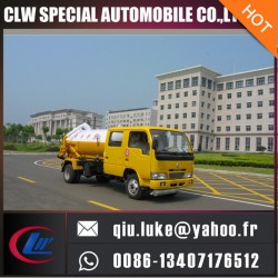 3000L Sewer Cleaning Truck, Vacuum Sewage Suction Truck, Sludge Truck