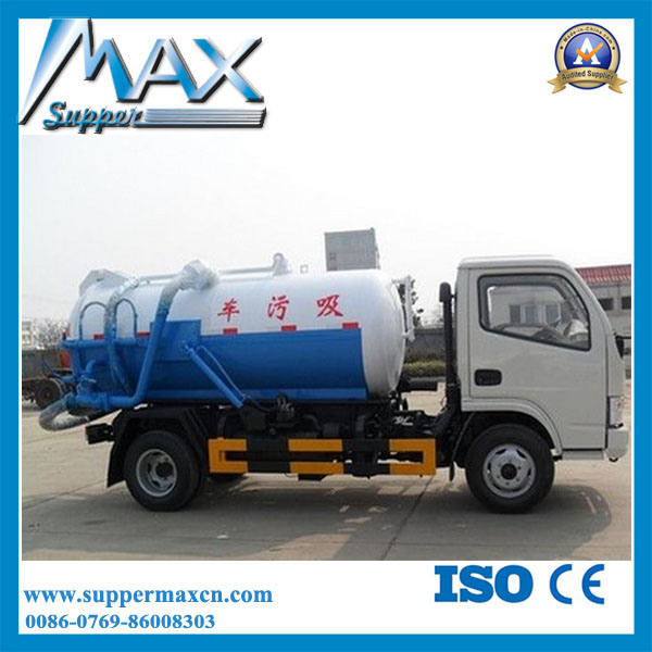 HOWO Suction Sewage Truck 118 Power 6t Loading Image1
