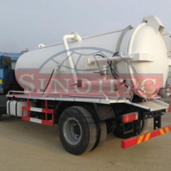 Waste water suction truck 4X2, 10m3 waste water suction truck